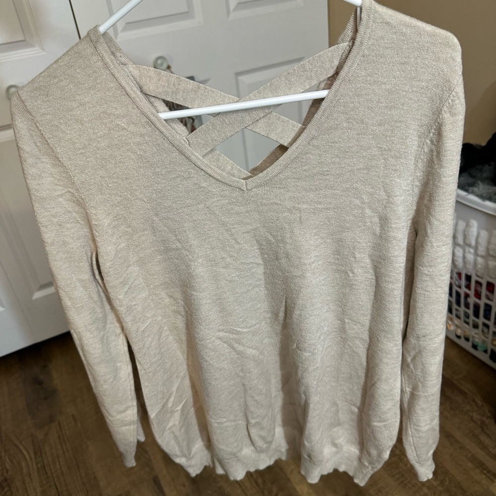 Women's Cream Hoodie